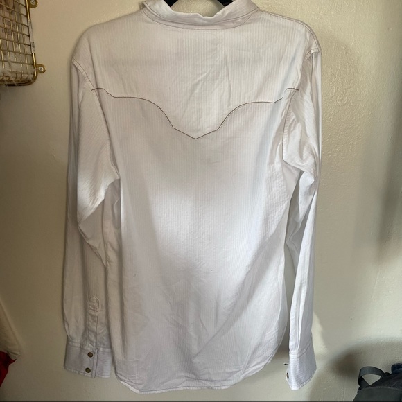 Wrangler Retro Dobby Longsleeve  Cowboy Western button Down Shirt - Picture 13 of 16